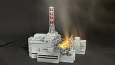 Chernobyl Nuclear Power Plant Model with Smoke Effect, Humidifier and Light