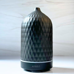 Black Diamond Ceramic Essential Oil Diffuser, 160 ML