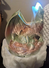 Fire-Breathing Dragon Humidifier - 3D Printed Decorative Lamp with Mist & LED Light Effects