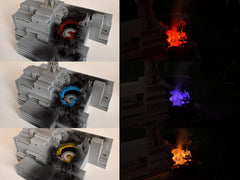 Chernobyl Nuclear Power Plant Model with Smoke Effect, Humidifier and Light