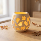 Autumn Leaf Candle Holder