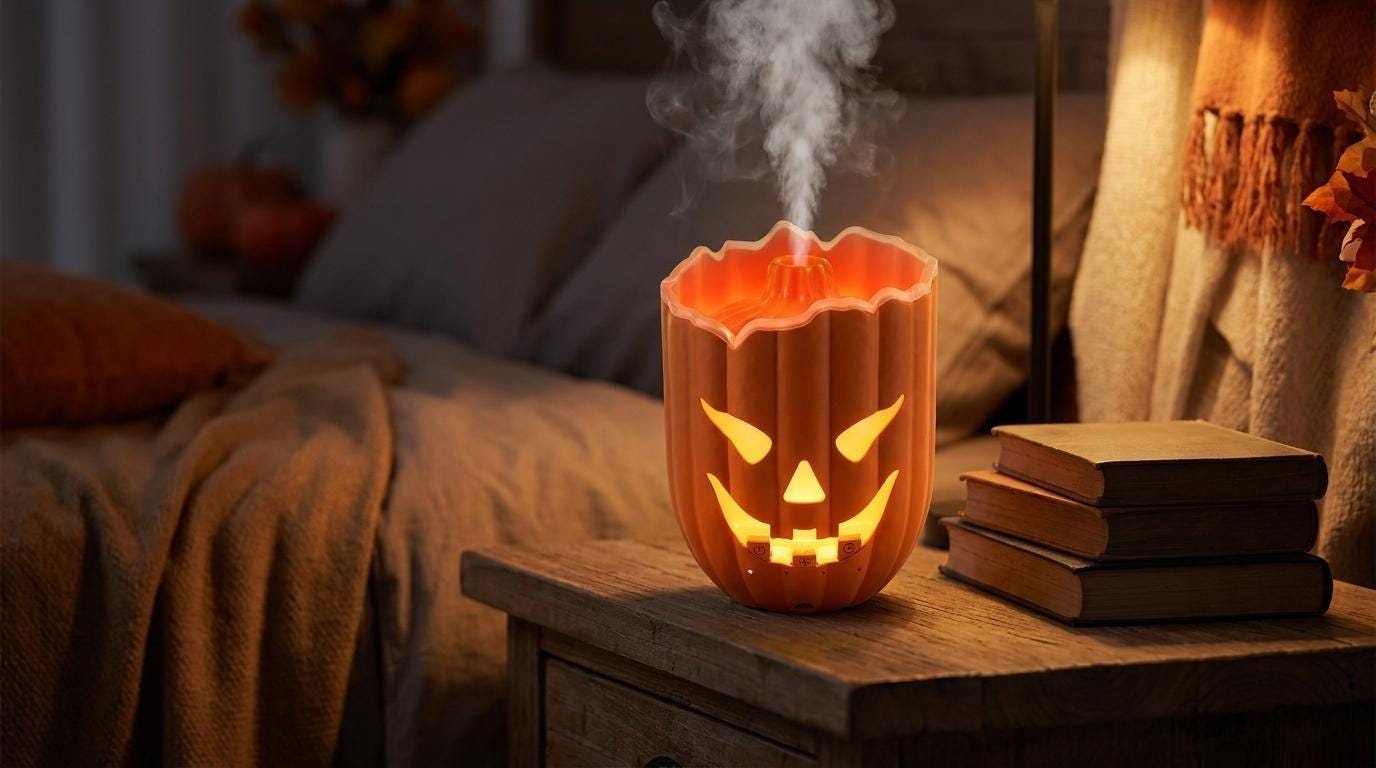 Pumpkin Aroma Diffuser Humidifier | Ultrasonic Mist Maker