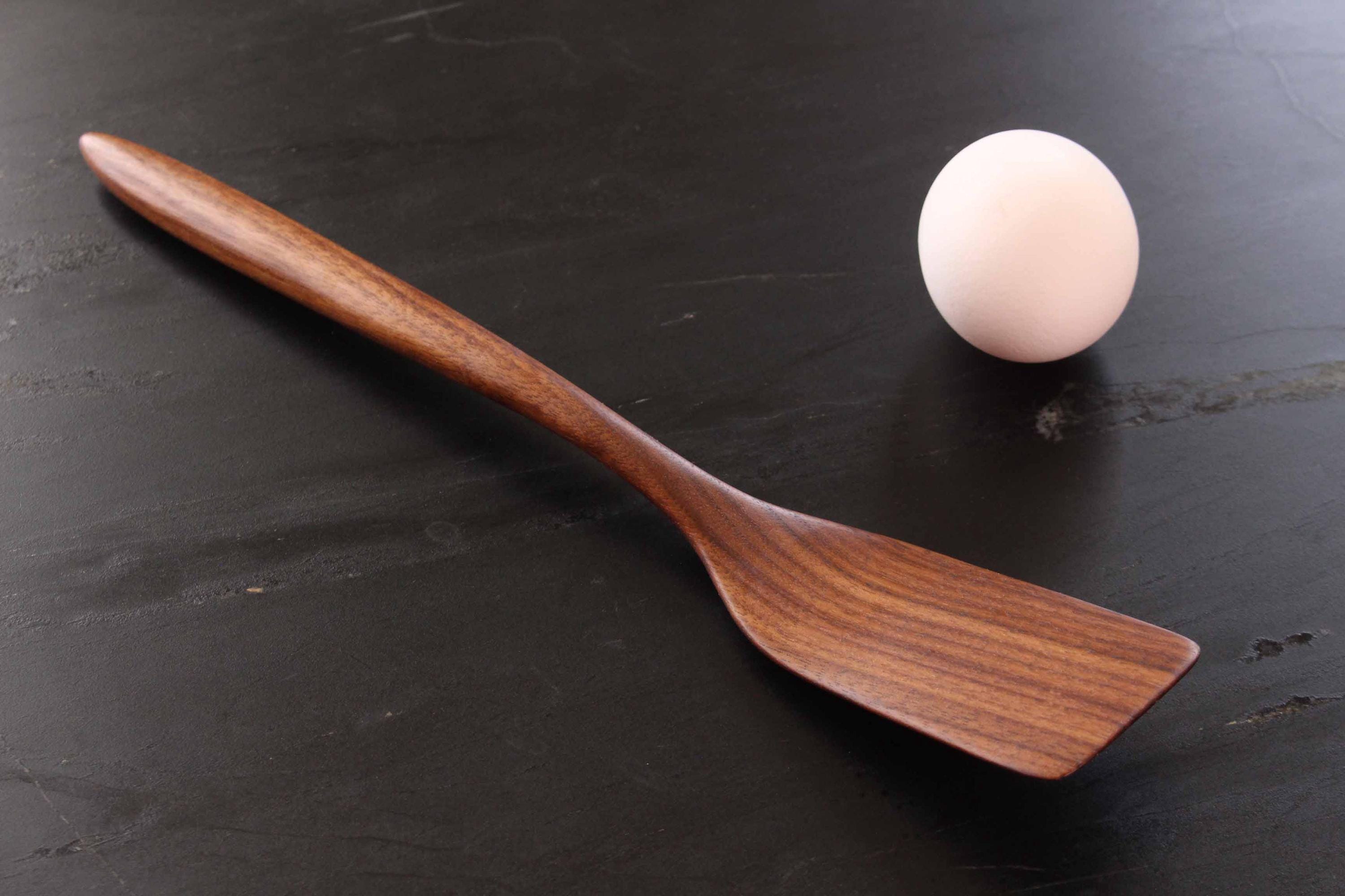 Handmade Wooden Micro Spatula in Walnut, Cherry, and Maple