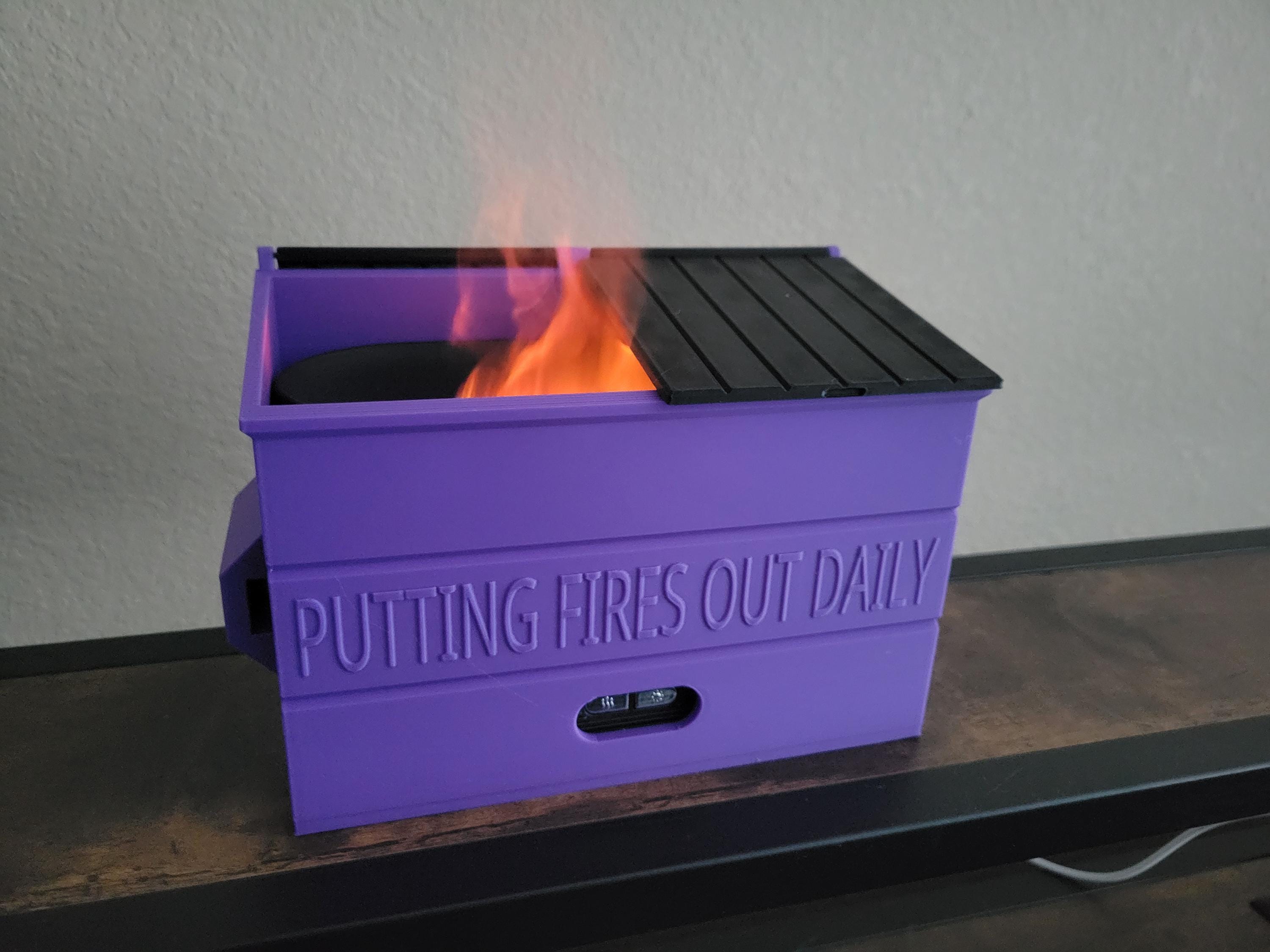 Dumpster HumidiFIRE - Aroma Diffuser / Humidifier