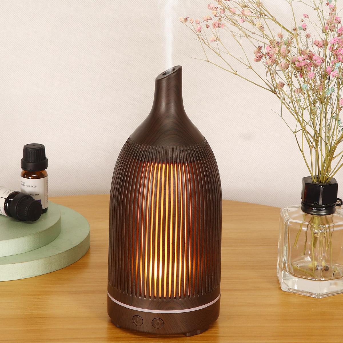 Ultrasonic Aromatherapy Diffuser with Fragrance Oil, 100ml, 7 LED Colors