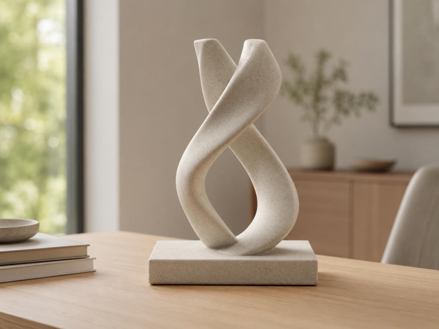 Abstract Sculpture Decor, Modern Home Decor, Minimalist Table Decor, Contemporary Shelf Decor, Sculpture Art, Office Desk Decor, Modern Art